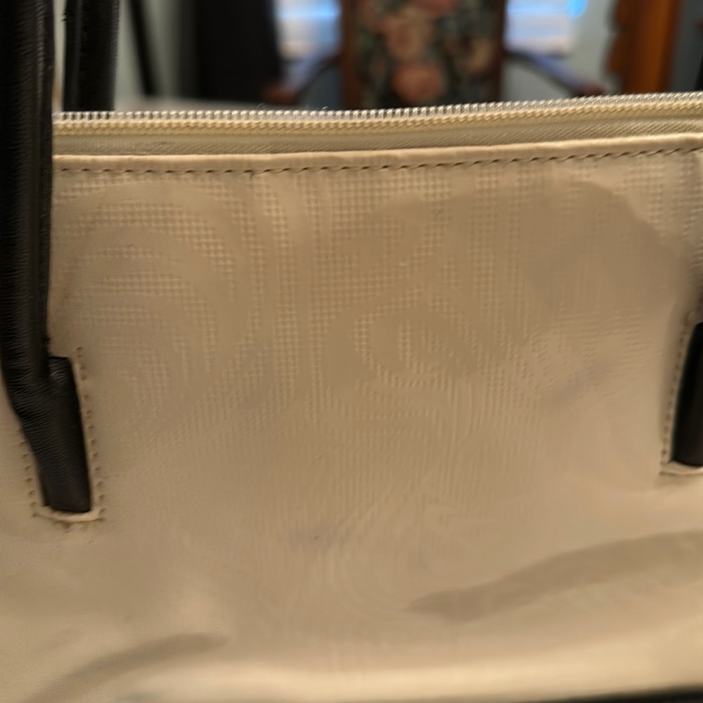 Vintage Black & white shiny pocketbook - Picture 7 of 11